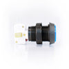 Small Blue Plastic Mechanical Push Button