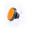 Large Orange Plastic Mechanical Push Button
