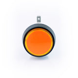 Medium Orange Plastic Mechanical Push Button