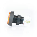 Medium Orange Plastic Mechanical Push Button