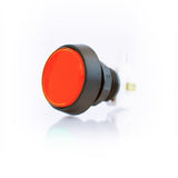 Medium Red Plastic Mechanical Push Button