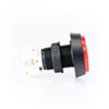 Medium Red Plastic Mechanical Push Button