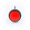 Medium Red Plastic Mechanical Push Button