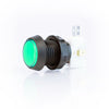 Small Green Plastic Mechanical Push Button