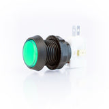 Small Green Plastic Mechanical Push Button