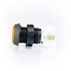 Small Orange Plastic Mechanical Push Button