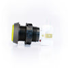 Small Yellow Plastic Mechanical Push Button