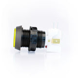 Small Yellow Plastic Mechanical Push Button